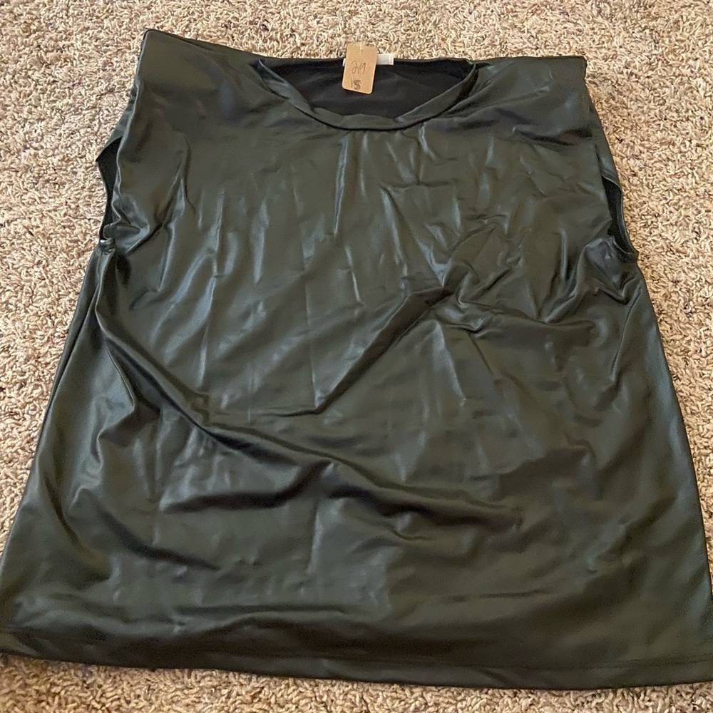 Leather Top